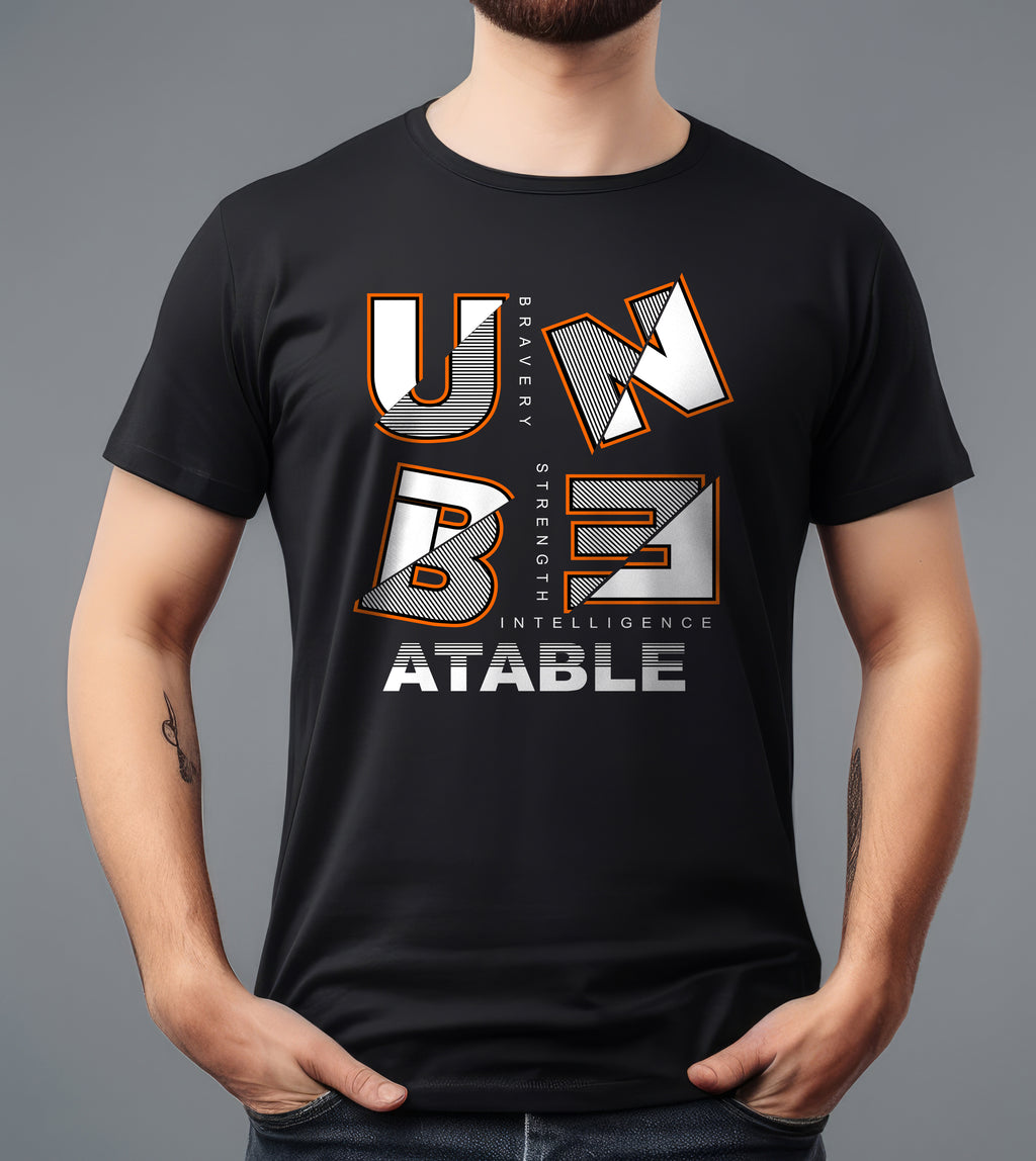 UNBE ATABLE BLACK T-SHIRT