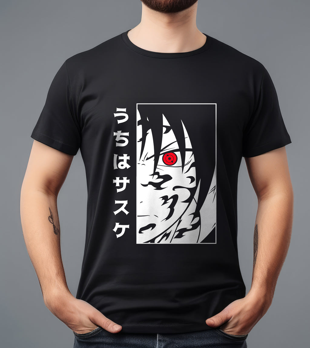 ANIME V2 BLACK T-SHIRT