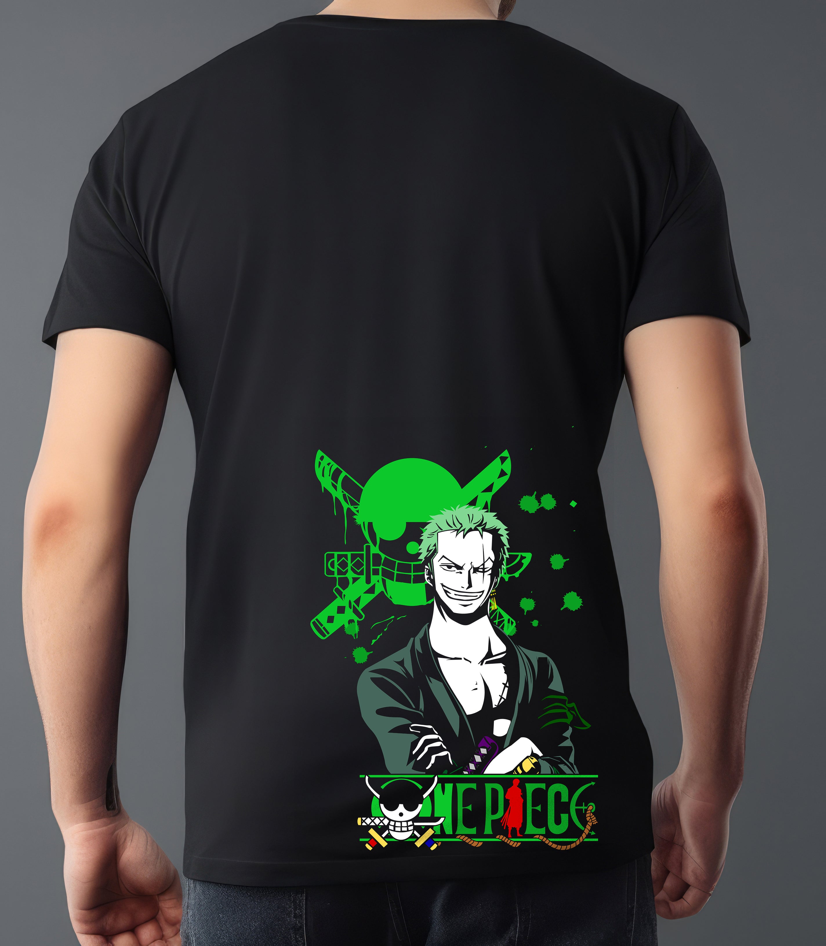 ONEPICE18 BLACK T-SHIRT