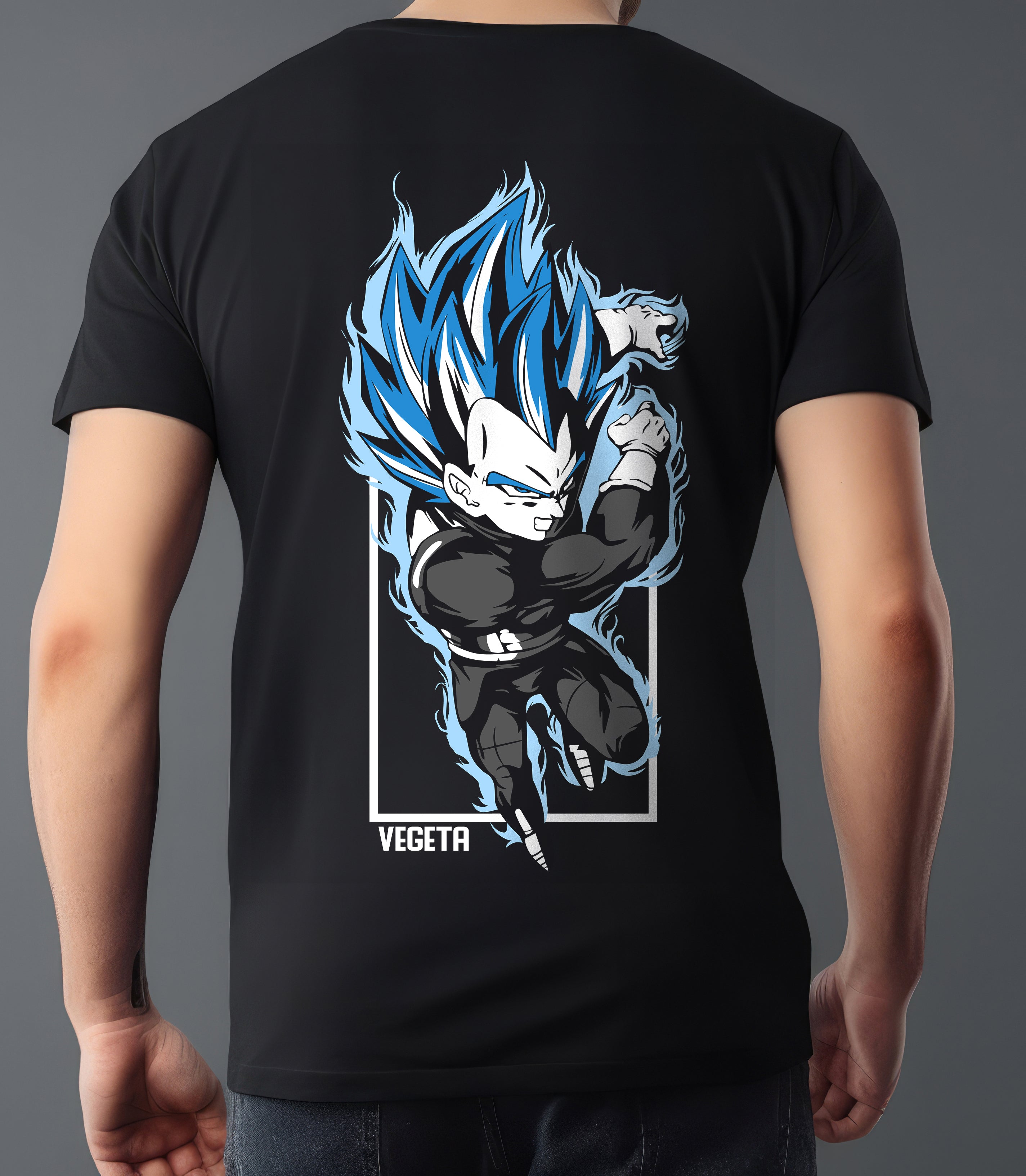VEGETA BLACK T-SHIRT