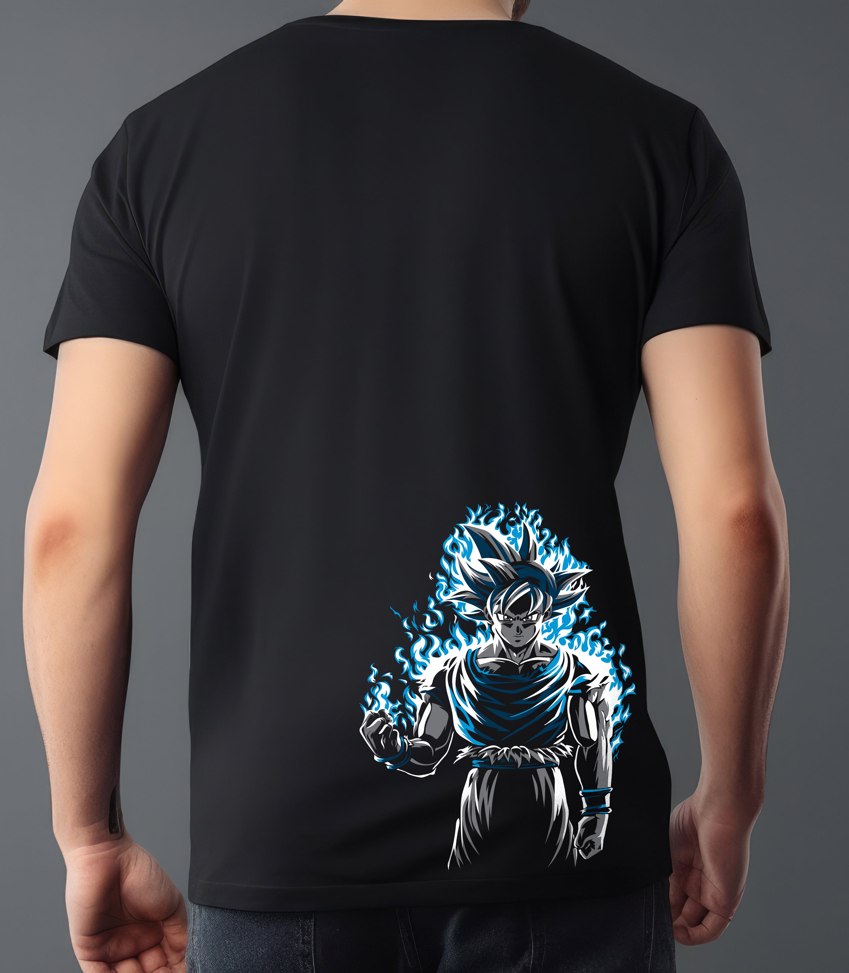 Dragon Ball Z V3-50 BLACK T-SHIRT
