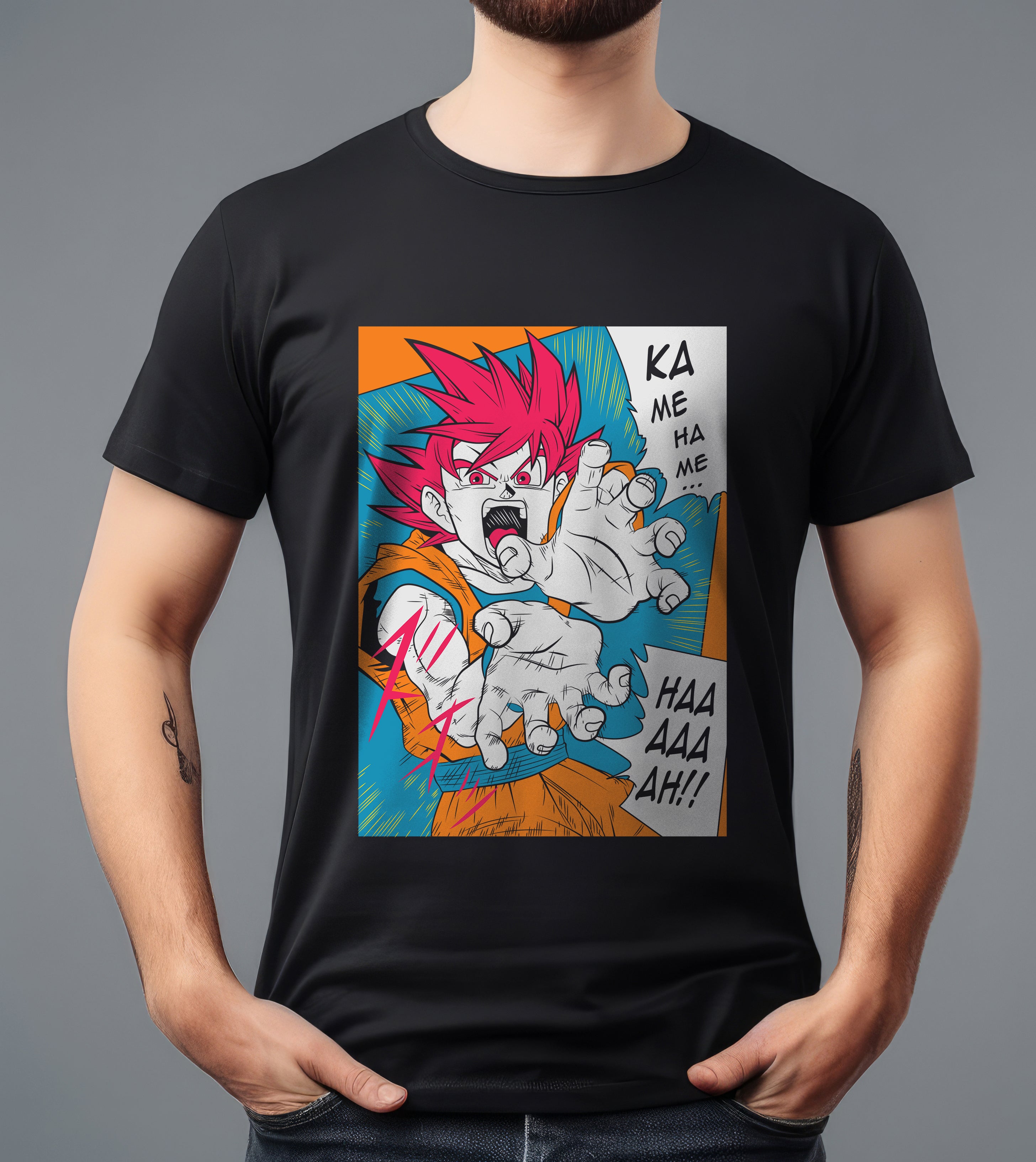 Dragon Ball Z  (Kamehameha) ,T-Shirts