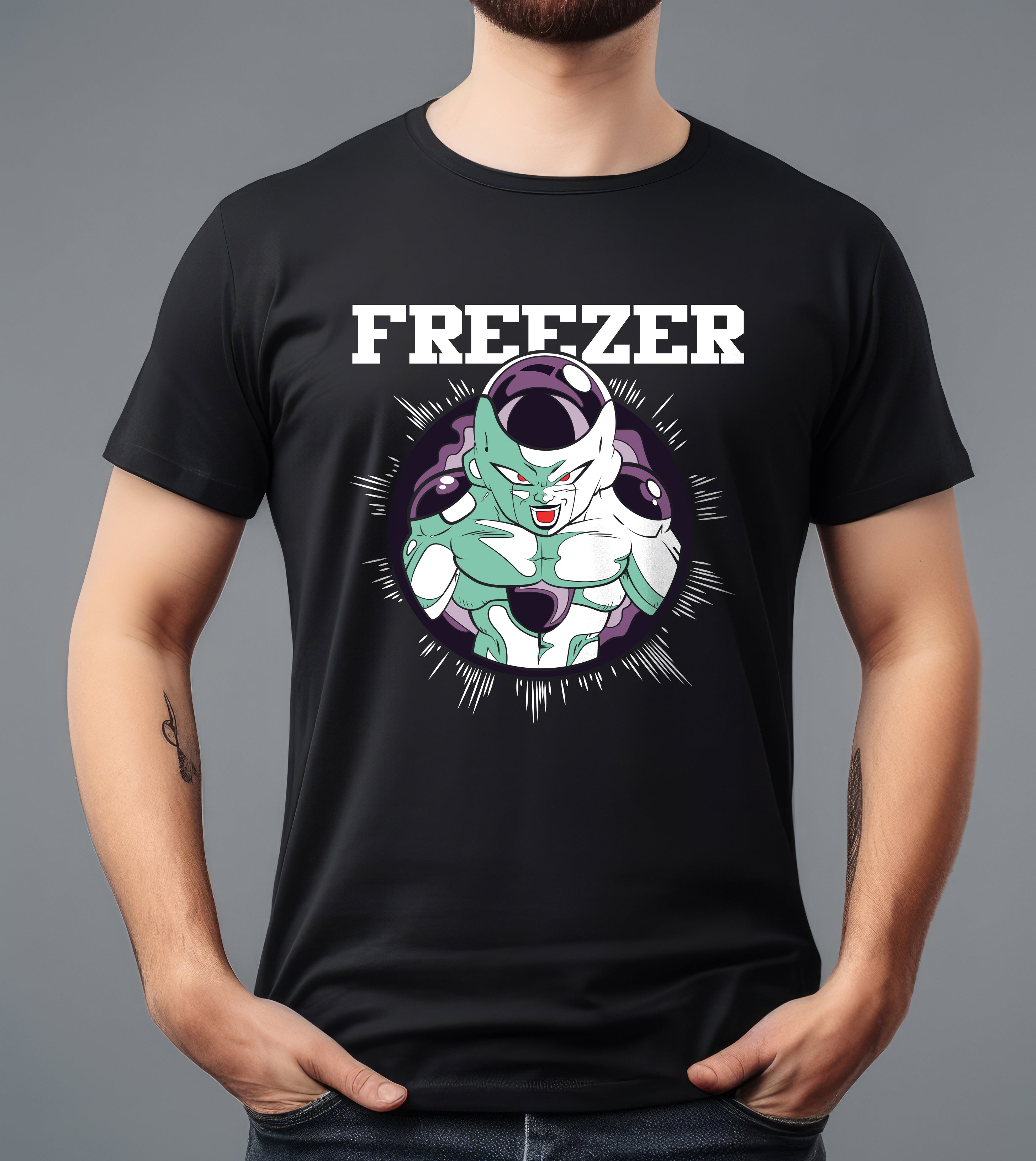DRAGON BALL Z FREEZER BLACK T-SHIRT