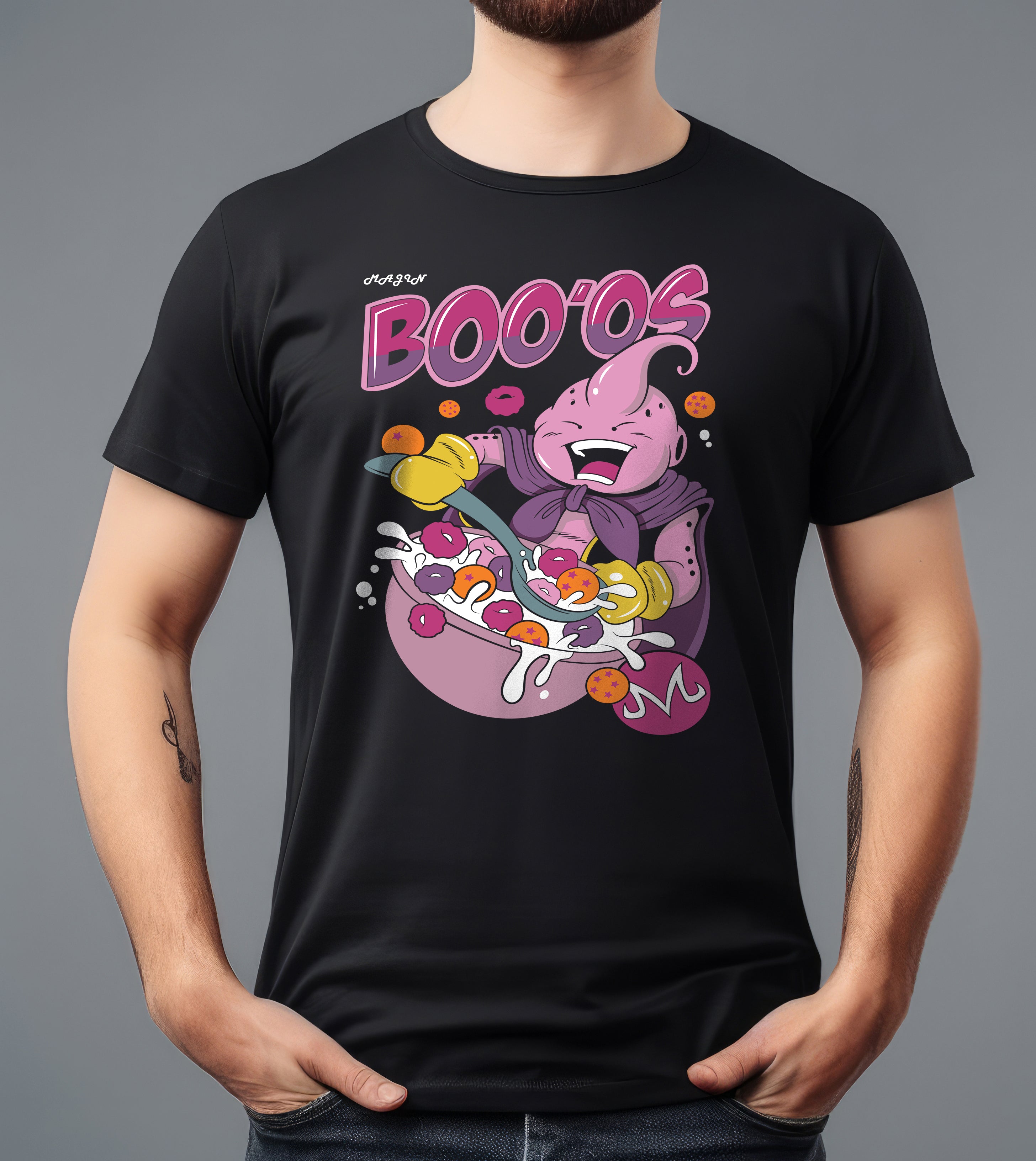 DRAGON BALL Z BOO'OS BLACK T-SHIRT