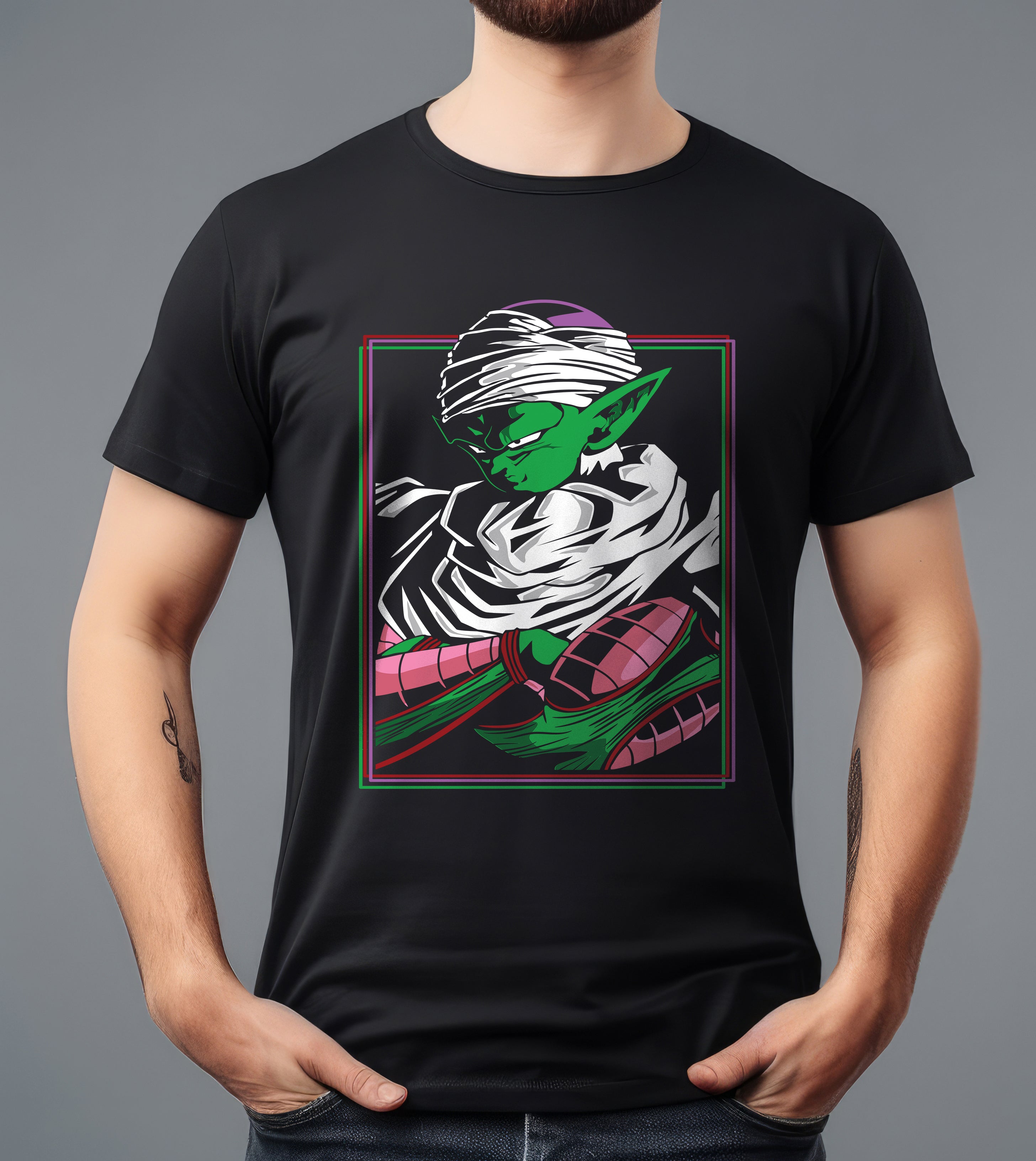 DRAGON BALL Z PICCOLO BLACK T-SHIRT