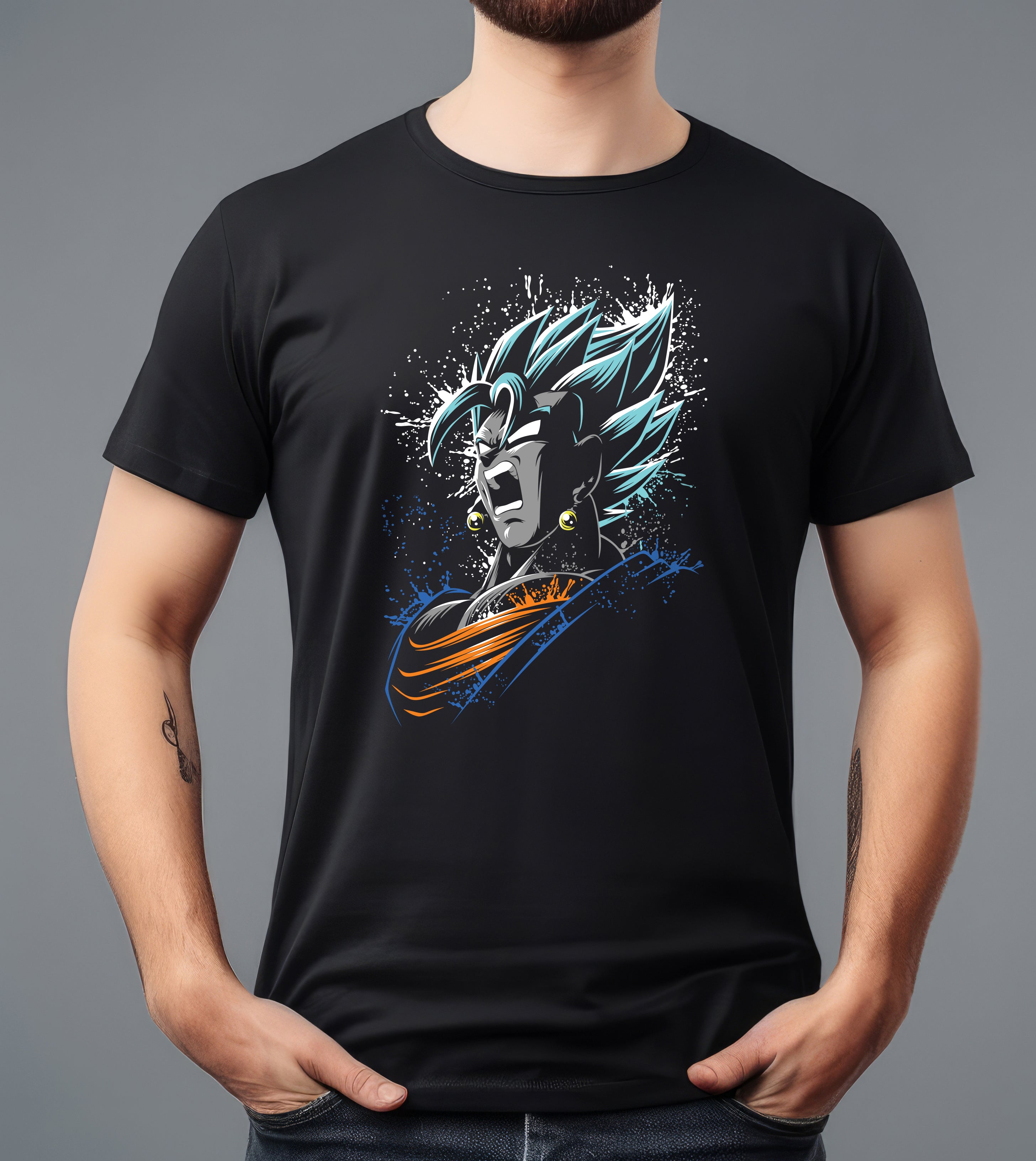 DRAGON BALL Z  GRAPHIC BLACK T-SHIRT