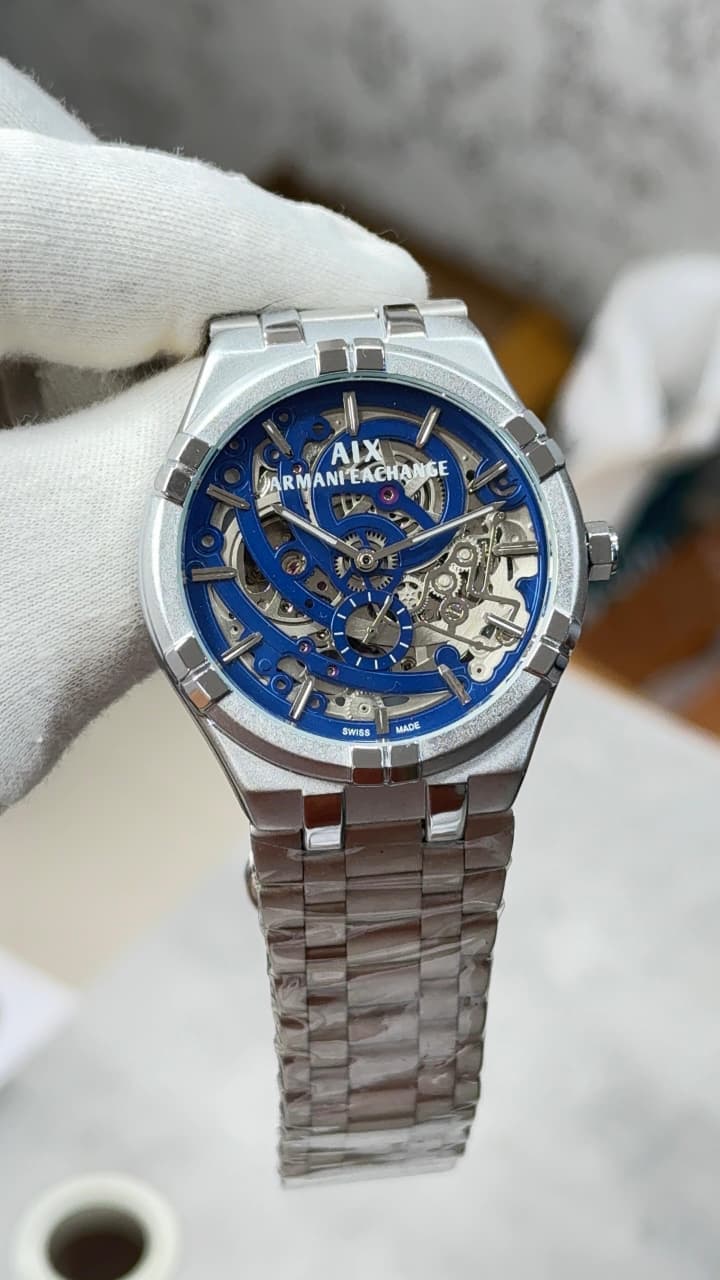 Armani Exchange Open Heart-Automatic Inspired Watch