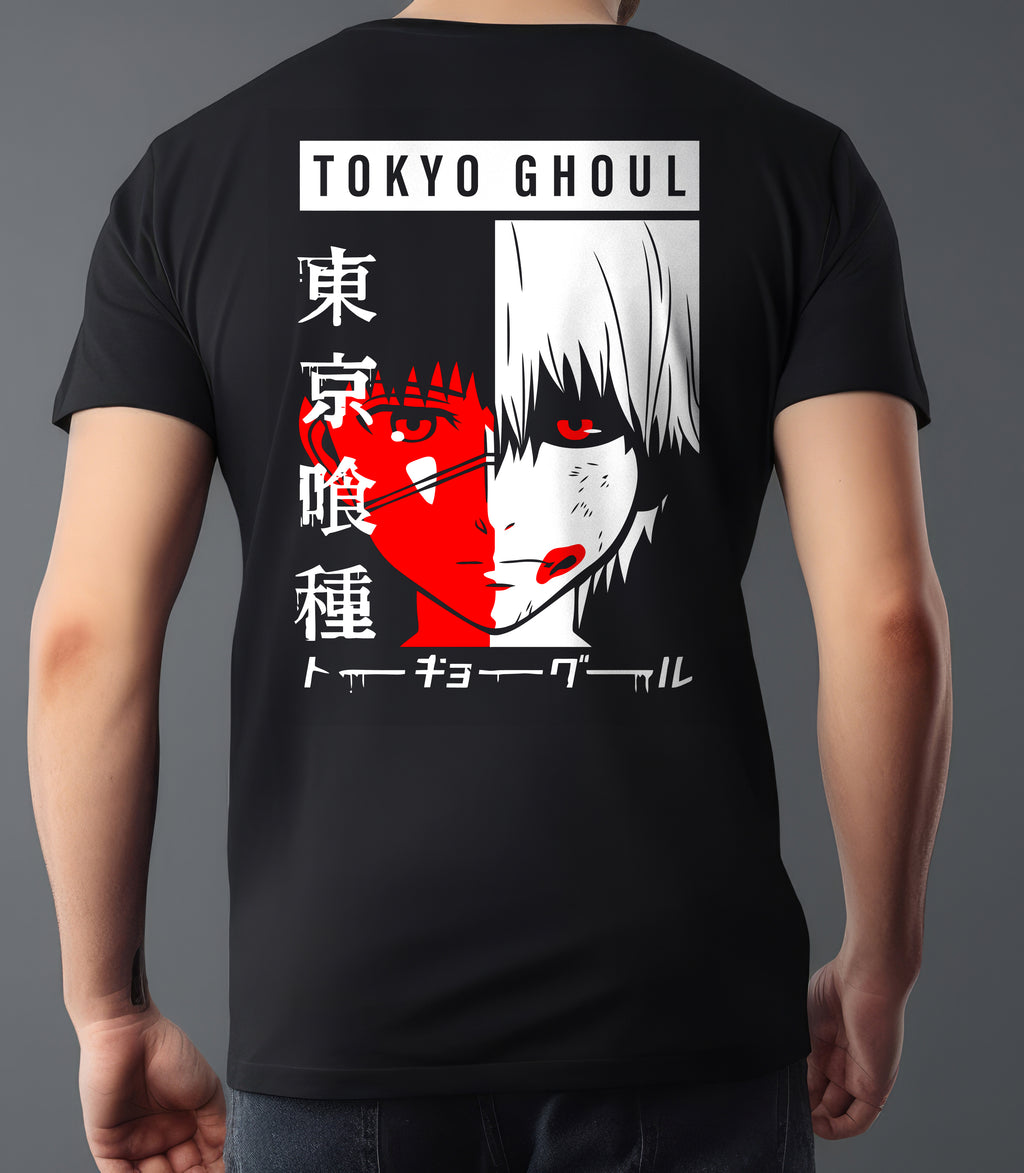 TOKYO GHOUL ANIME BLACK T-SHIRT