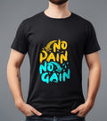 No Pain No Gain black T-shirt